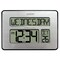 La Crosse Technology 9.75" Black and Gray Atomic Digital Wall Clock